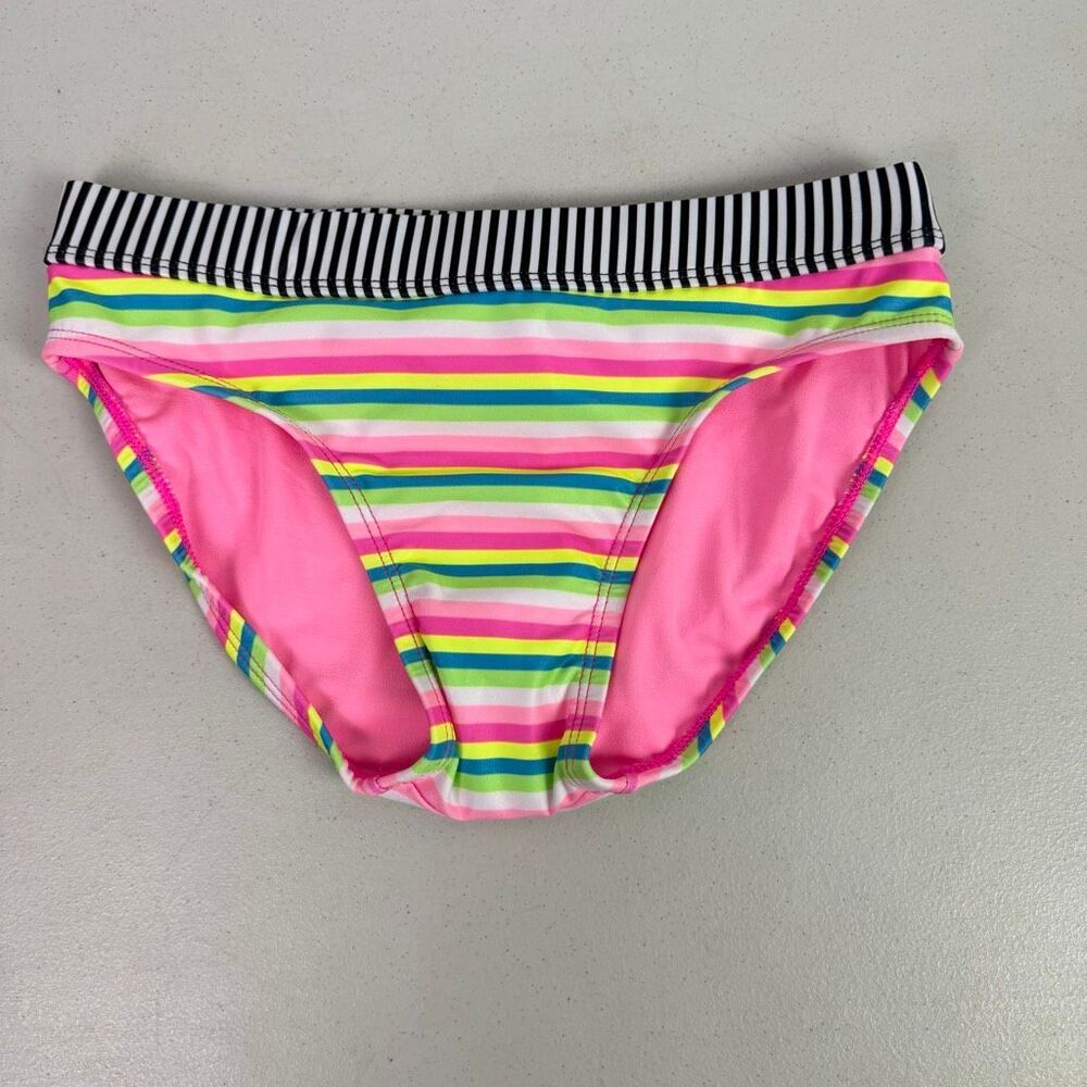 Dolfin Striped Bikini Bottom size Small